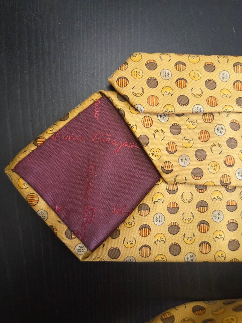 Men's Silk Ferragamo Tie